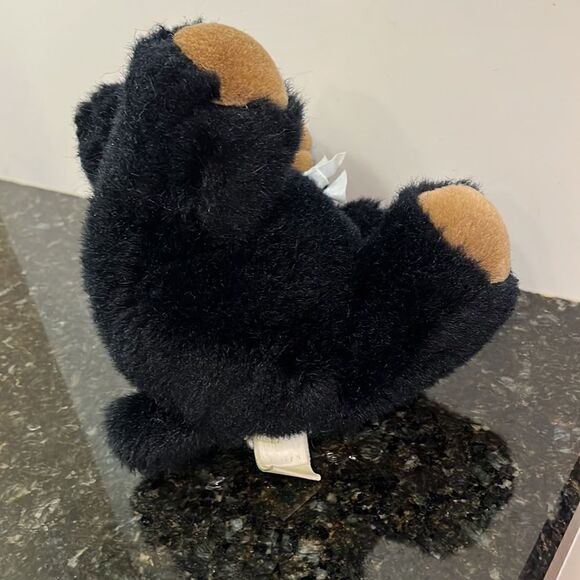 WILD WONDERS CANADA * -Plush Stuffed * Animal -Black Bear- Size 9” - Picture 6 of 9